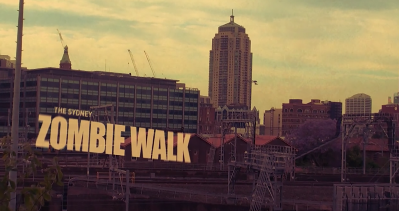 'The Sydney Zombie Walk'